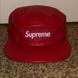 Supreme Leather Cap